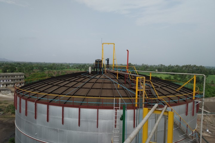CSTR Biogas Plant